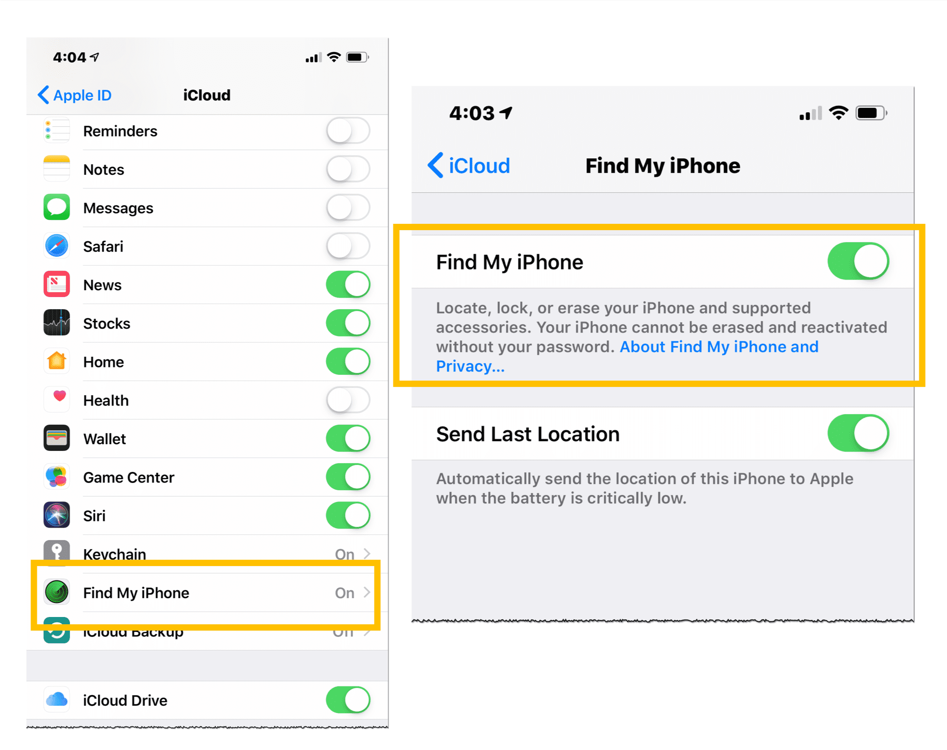 access find my iphone on mac
